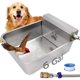 thumbnail image 1 of Dispensador de agua para perros MODUODUO de 23 L de acero inoxidable con llenado automático, 1 of 8