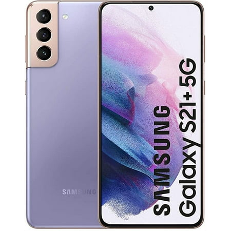 Pre-Owned Samsung Galaxy S21+ Plus 5G G996U 128GB Phantom Violet Fully Unlocked Smartphone (Refurbished: Fair)