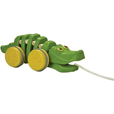 Plan Toys Preschool Dancing Alligator Pull Along Toy