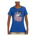 thumbnail image 2 of Wild Bobby US Flag Ford Bronco Women Graphic Tee, 2 of 6