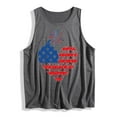 thumbnail image 4 of Busydd Tank Top for Women Fashion USA Print Independence Day Tee Shirt Casual Sleeveless Round Neck Summer Tops Patriotic Camisole Tops for Women, 4 of 4