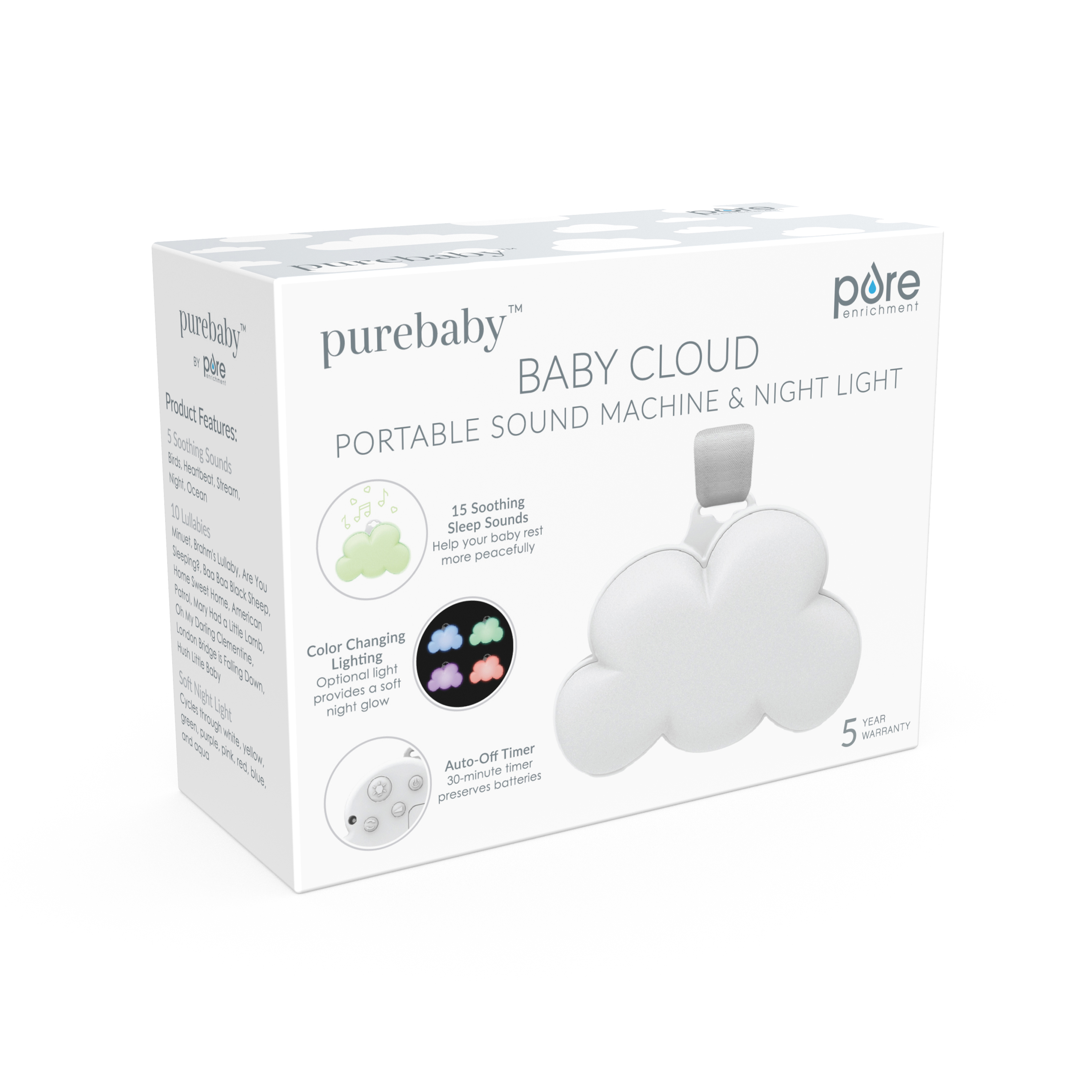Baby Baby Cloud Portable Sound Machine
