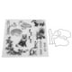 thumbnail image 1 of Sellos Transparentes De Bricolaje, Use Fácilmente Varias Formas De Animales Sellos Transparentes Seguros Y Saludables Para Hacer Tarjetas Para álbumes De Fotos Para Sobres Para, 1 of 8