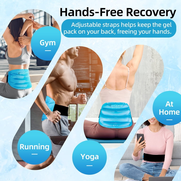 Comfytemp Large Reusable Gel Ice Pack for Back Pain photo 6