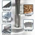 thumbnail image 6 of 1 1/8"-7 UNC Tap and Die Set, 1-1/8 x 7 UNC Machine Thread Tap and Round Die Right Hand$$Tools & Hardware Other, 6 of 6
