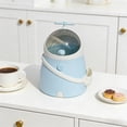 thumbnail image 4 of shyuyusa Desktop Trash Can Compact Design For Home Living Room Dorm Bedroom Kitchen Office Desk Organizing, 4 of 6