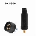 thumbnail image 1 of Europe Welding Machine Quick Fitting Male Cable Connector Socket Plug Adapter DKJ 10-25 35-50 50-70, 1 of 5