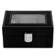 thumbnail image 1 of Joyero Organizador de Joyas portátil Collar Organizador de Almacenamiento de Anillos Anillos Organizador de Pantalla(Negro), 1 of 10