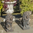 thumbnail image 7 of Zaer 21" Guardian Lion Garden Statue, 2 Count, 7 of 7