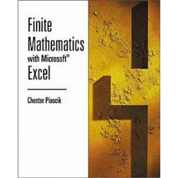 Pre-Owned Applied Calculus with Microsoft Excel (Paperback) 0534370586 9780534370589
