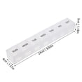 thumbnail image 4 of Miangastore Conteneur de Rangement de Médicaments Portable Transparent Scellé en Plastique Blanc pour Usage Quotidien 7 Compartiments, 4 of 9