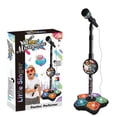 thumbnail image 2 of IMENGL Kids Microphone And Stand Kids Karaoke Machines For Girls Children's Microphone Adjustable Karaoke Machine With Light Pedal Girls Pastime Sing Musical Toy With Flashing Early Classifying,Educ, 2 of 7