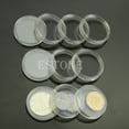 thumbnail image 2 of CIYISON Hot 10pcs 28mm Clear Round Cases Coin Storage Capsules Holder Round Plastic, 2 of 2