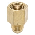 thumbnail image 2 of Thrifco 6946009 #46 5/16 Inch X 3/8 Inch Brass Flare FIP Adapter, 2 of 3