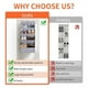 thumbnail image 5 of Storage Bag Behind Door Hanging Footwear Organizer Shoe Rack with Large Deep Pockets Closet Shoe Rack Shoe Rack B, 5 of 5