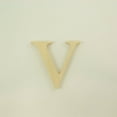 thumbnail image 3 of Package of 1, 6 Inch X 1/2" Thickness Baltic Birch Wood Letter v in The Times New Roman Font, Thick, Lower Case for Art & Craft Project, Made in USA, 3 of 4