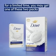 Dove Beauty Bar Womens Bath Soap Original, 3.75 oz 8 Bars