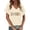 Beige, variant on Christian T-Shirts for Women God Is Good All the Time Christian Tee Shirts Cute Religious V-Neck Short Sleeve Trendy Faith Tee Tops for Daily Casual and Sports Wear Purple XXL