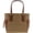Dark Beige, variant on Women's Voyager Large Color-Block Signature Logo Tote Bag (Camel Multi) 35S5GV6T7B-222