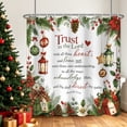 thumbnail image 6 of Tchckioa Shower Curtain for Bathroom,Waterproof Hooks Bath Curtain,Merry Christmas,47x64, 6 of 6