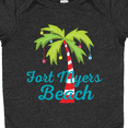 thumbnail image 4 of Inktastic Fort Myers Beach Florida Christmas Vacation Girls Baby Bodysuit, 4 of 5