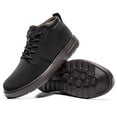 thumbnail image 4 of Men's Fashion Sneakers Chukaa Boots Leather Shoes Lace Up Lightweight Dress Boots Walking Driving Shoes, 4 of 5