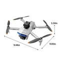thumbnail image 3 of Gnmfd Dual-Camera 4K HD UAV Drone with 5G WiFi, Foldable RC Quadcopter for Adults, Brushless Motor, Altitude Hold, Headless Mode, Gesture Control, Obstacle Avoidance, Video Drone for Christmas, 3 of 7