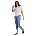 thumbnail image 7 of RBX Active Women's Ribbed Side Woven Ankle Pant With Pockets, 7 of 7