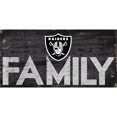 thumbnail image 1 of Letrero Familiar De Los Vegas Raiders De 6'' X 12'', 1 of 1