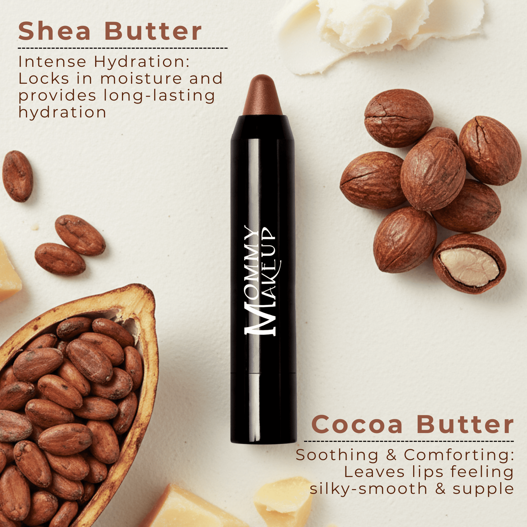 Triple Sticks Lipstick & Cream Blush - Moisturizing Multistick by Mommy Makeup (Gigi)