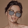 thumbnail image 3 of ZJXFGS Retro Polarized Sunglasses Womens Sunglasses Sunglasses Womens Oversized Sunglasses Womens Designer Fishing Sunglasses for Men Brown One Size, 3 of 4
