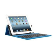 ihome type series: type slim bluetooth keyboard case for ipad 2/3/4, blue