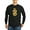 Black, variant on - Phi Sigma Pi Full Color Long Sleeve T Shirt - Long Sleeve Dark T-Shirt