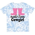 thumbnail image 3 of Inktastic Daddy's Little Cowgirl Girls Toddler T-Shirt, 3 of 5