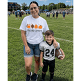 thumbnail image 5 of Women Tis the Season Graphic Football T Shirt, Football Shirt for Women, Game Day Shirt, Football Season Tee, Football Fan Gift, 5 of 6