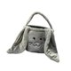 thumbnail image 2 of Bolsa de transporte ligera para dulces de Pascua, cesta de regalo con huevos decorativos y contenedor de almacenamiento. Gris, 2 of 9