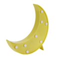 thumbnail image 2 of Distintiva luz nocturna con forma de luna, hermosa lámpara decorativa LED para decoración de fiesta en casa, 2 of 8