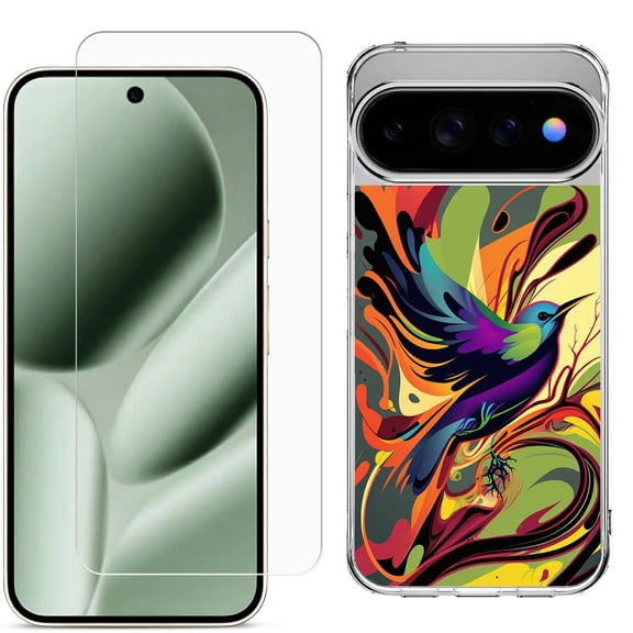 Shockproof Phone Case for Google Pixel 11 Pro, by OneToughShield - Design 345