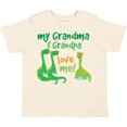 thumbnail image 3 of Inktastic Grandma Grandpa Love Me Dinosaurs Boys Toddler T-Shirt, 3 of 5