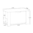 thumbnail image 4 of Book Nook Kids Toy Storage Box with Front Bookrack – White, 4 of 9