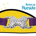 thumbnail image 3 of Collar Para Perro Mini Tacto Terciopelo Huesitos Set 2pz, 3 of 7