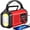 20000mAh Red, variant on Emergency Radio Hand Crank Solar  Am/fm/noaa Weather Built-in 20000mah Type-c Flashlight Reading Light Sos Compact & Portable For Camping/emergencies
