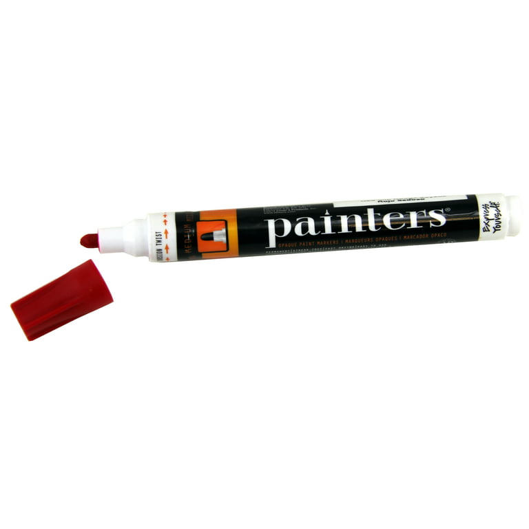 Painters Medium Point Red Paint Pen