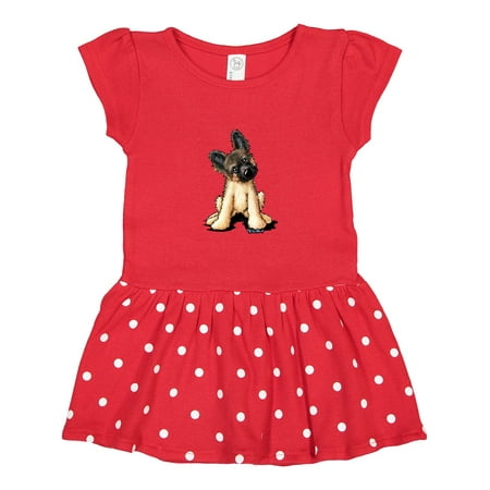 

Inktastic Shepherd Puppy Gift Toddler Girl Dress