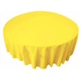 thumbnail image 2 of LA Linen TCpop90R-YellowLgtP99 Nappe en Popeline de Polyester Jaune Clair - 90 in. Round, 2 of 4
