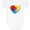 AA-White, variant on Inktastic Autism Puzzle Heart Boys or Girls Baby Bodysuit
