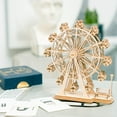 thumbnail image 2 of Hands Craft 3D Modern Wooden Puzzle: Ferris Wheel, 2 of 4