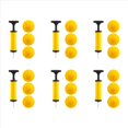 thumbnail image 1 of Roundnet Ballon de Jeu Remplaçable Balles de Compétition Mini Volleyball Lot de 18 avec Pompe, 1 of 8