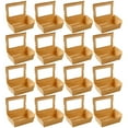 thumbnail image 1 of MasteelfCA 50pcs Fried Food Packing Boxes Kraft Paper Snack Containers Salad Sushi Boxes, 1 of 7