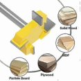 thumbnail image 2 of Face milling cutter 4 flutes planer cutter wood for router 51mm shaft 8mm yellow Edition, 2 of 5